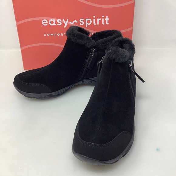 Easy Spirit Elinot Waterproof Black Ankle Boot Size 6 New With Box Retail $109 - Picture 3 of 7